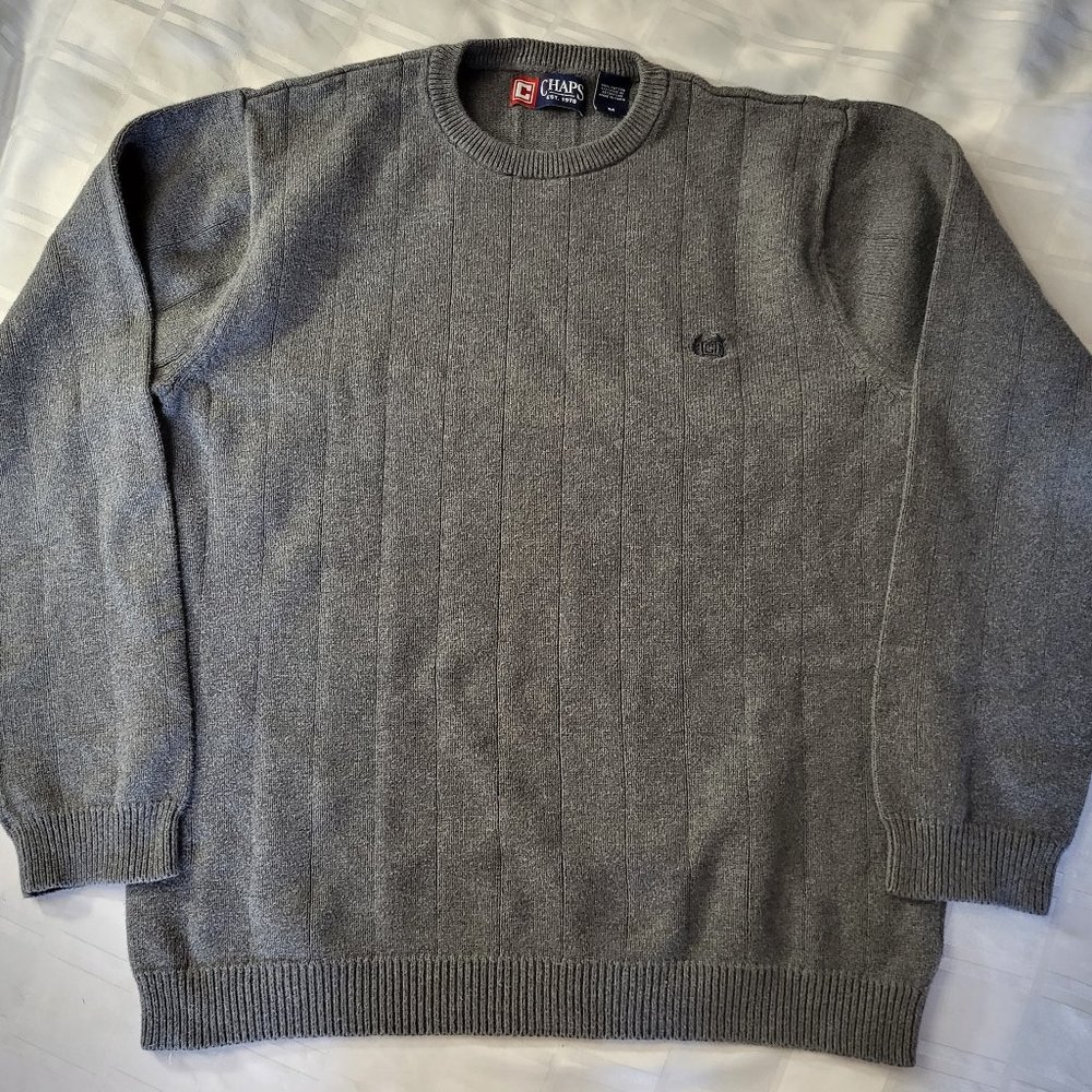 CHAPS MEN'S SWEATER CASUAL WEAR PULL OVER SIZE MEDIUM FASHION WEAR LAUREN